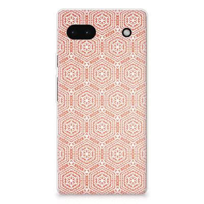 Google Pixel 6A | TPU bumper | Pattern Orange