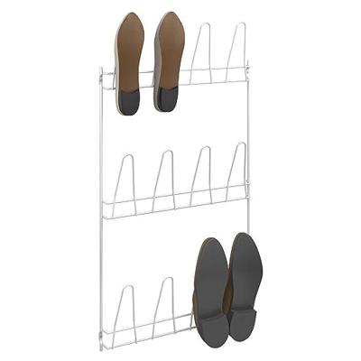 Metaltex wandschoenenrek penny 6 paar schoenen 41x77 cm wit