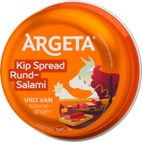 Argeta Kip Spread Rundsalami 95 g bij Jumbo - thumbnail
