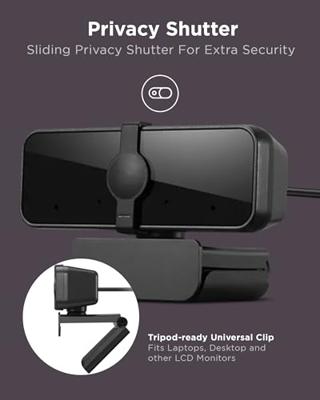 Lenovo Essential FHD Full HD-webcam 1920 x 1080 Pixel Klemhouder