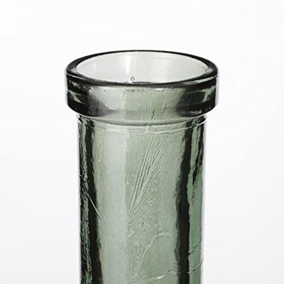 Mica Decorations Rioja Glazen Fles - H50 x Ø15 cm - Groen