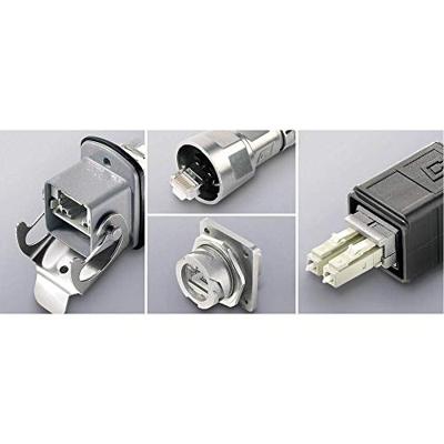 Telegärtner 100007460 STX V1 RJ45-stekkerset kunststof variant 1 Stekker, recht Aantal polen: 8P8C Zwart 1 stuk(s)