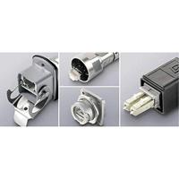 Telegärtner 100007460 STX V1 RJ45-stekkerset kunststof variant 1 Stekker, recht Aantal polen: 8P8C Zwart 1 stuk(s) - thumbnail