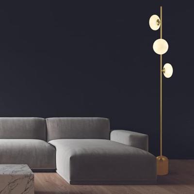 Searchlight Gouden vloerlampPebble - EU94040-3GO