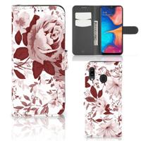 Hoesje Samsung Galaxy A30 Watercolor Flowers - thumbnail
