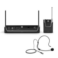 LD Systems U300 serie BPH Draadloos Microfoonsysteem met Bodypack en Headset - thumbnail