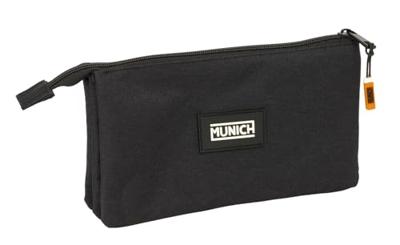 Pennenetui met 3 vakken Munich Lagoon Zwart 22 x 12 x 3 cm Pennenetui met 3 vakken Munich Lagoon Zwart 22 x 12 x 3 cm