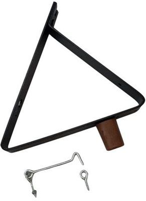 Waelbers deurvanger(+set ) 55gr. zwart - 1 stuk(s) - 414317.01