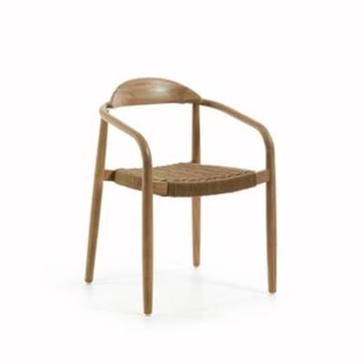 Kave Home Tuin / Eetkamerstoel 'Nina', kleur Beige Kave Home Tuin / Eetkamerstoel 'Nina', kleur Beige