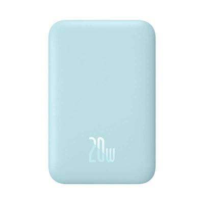 Baseus Magnetic Mini Air P10059002313-00 Lithium polymeer powerbank 6000 mAh Blauw