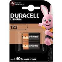 Duracell Lithium-PHOTOBATT. CR 123A, 2ER - thumbnail