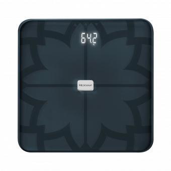 Medisana BS 450 sw 40510 Analyse-personenweegschaal Digitaal Weegbereik (max.): 180 kg Zwart Met Bluetooth, ITO-sensoren