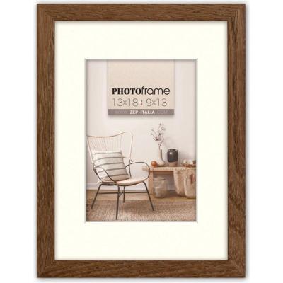 Zep Italia V4534D Malmo Brown fotolijst 20x30 / 30x40 cm met houten look