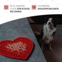 Eat Slow Live Longer Lick Mat Lovely Red - thumbnail