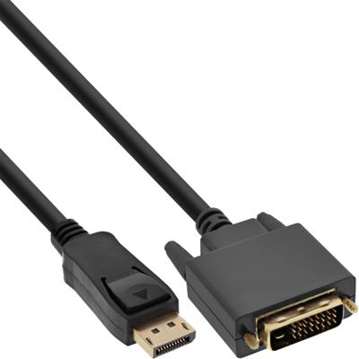 InLine 17112 video kabel adapter 2 m DVI-D DisplayPort Zwart InLine 17112 video kabel adapter 2 m DVI-D DisplayPort Zwart