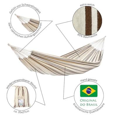 Amazonas Barbados Cappuccino hangmat Amazonas Barbados Cappuccino hangmat