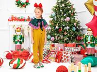 Diadeem met Strik Rood - thumbnail