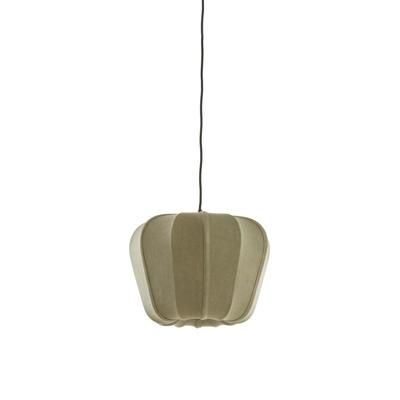 Light & Living Japandi hanglampZubedo Ø 40cm - olijf groen - 2979069
