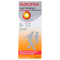 Nurofen voor Kinderen Aardbei Suspensie - thumbnail