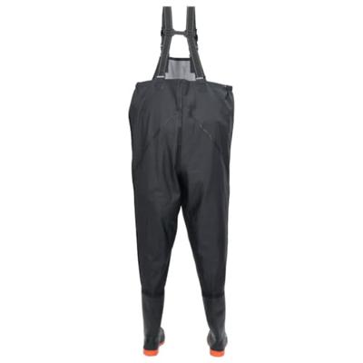 Waadpak met laarzen maat 45 zwart