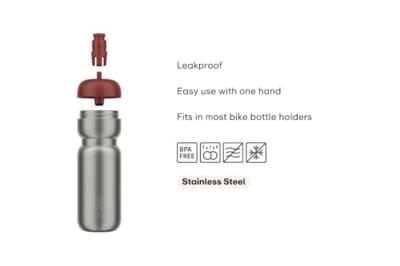 Mepal Sportbidon pull - mountain red - 800ml Mepal Sportbidon pull - mountain red - 800ml