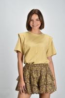 Isabel Marant t-shirt Zelitos TS0041FA-A1N41I dusky yellow - thumbnail