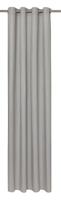 HEMA Kant en klaar gordijn met ringen grijs (grijs) - thumbnail