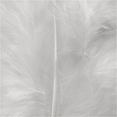 Creativ Company Dons, afm 5-12 cm, wit, 15 stuk/ 1 doos Creativ Company Dons, afm 5-12 cm, wit, 15 stuk/ 1 doos