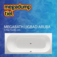 Ligbad Xenz Aruba | Inbouw | 170x75 cm | Incl.Badafvoer | Met overloop | Acryl | Glans wit - thumbnail