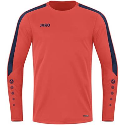 JAKO 8823K Sweater Power Kids - Flame/Marine - 128 JAKO 8823K Sweater Power Kids - Flame/Marine - 128