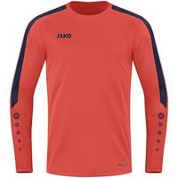 JAKO 8823K Sweater Power Kids - Flame/Marine - 128 - thumbnail