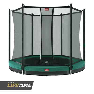 BERG Favorit 330cm ronde InGround trampoline met veiligheidsnet BERG Favorit 330cm ronde InGround trampoline met veiligheidsnet