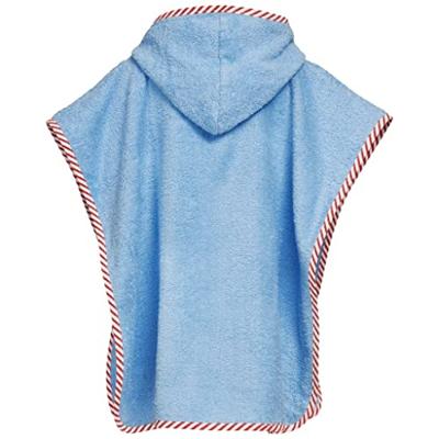 Playshoes badponcho graafwerken junior katoen blauw maat L Playshoes badponcho graafwerken junior katoen blauw maat L