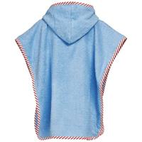 Playshoes badponcho graafwerken junior katoen blauw maat L - thumbnail