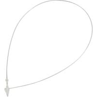 TRU COMPONENTS 1565115 ST-225TB Veiligheidsdraad 225 mm 2 mm Natuur Met traploze verstelling 1 stuk(s) - thumbnail