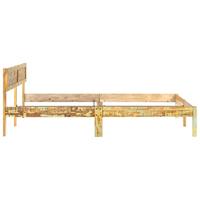 Bedframe massief gerecycled hout 200x200 cm - thumbnail