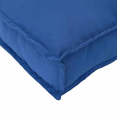 VidaXL Pallet kussen set 2 pcs koninklijk blauw oxford stof
