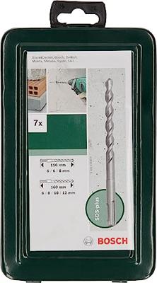 Bosch Accessoires 7-delige hamerborenset SDS-plus - 2609255543 Bosch Accessoires 7-delige hamerborenset SDS-plus - 2609255543