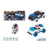 Wrijvingswagen 16 x 10 x 8 cm Geluid Lichten 2 Stuks - thumbnail