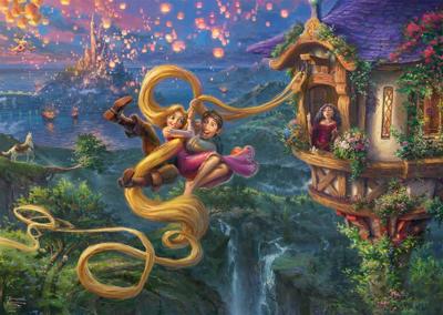 Disney Rapunzel - Tangled Puzzel 1000 Stukjes Disney Rapunzel - Tangled Puzzel 1000 Stukjes