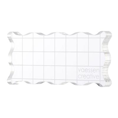 Vaessen Creative • acryl stempelblok 9x4x0,8cm