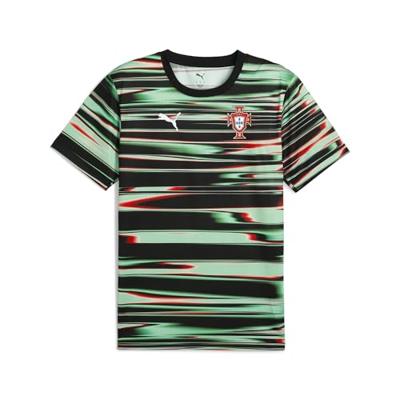 PUMA Portugal Pre-Match Trainingsshirt 2025-2026 Zwart Groen Rood Wit