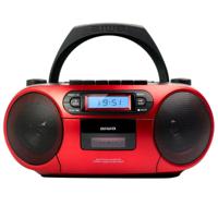 Radio met cassettespeler Aiwa BBTC550RD 6W Rood - thumbnail