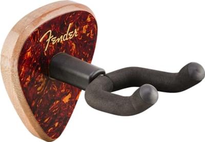 Fender 351 Guitar Wall Hanger Tortoiseshell Mahogany universele muurbeugel voor gitaar