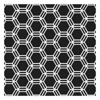 The Crafter's Workshop • template 15x15cm honeycomb - thumbnail