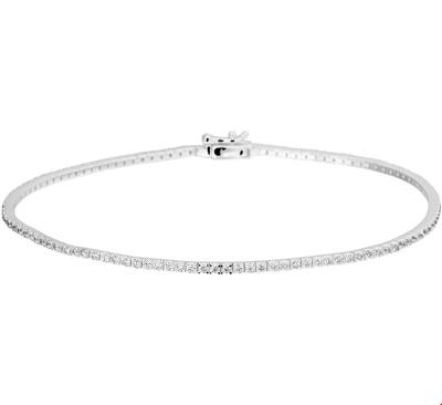 TFT Armband Witgoud Diamant 1,5 mm 18 cm 1.00ct G SI 18 cm