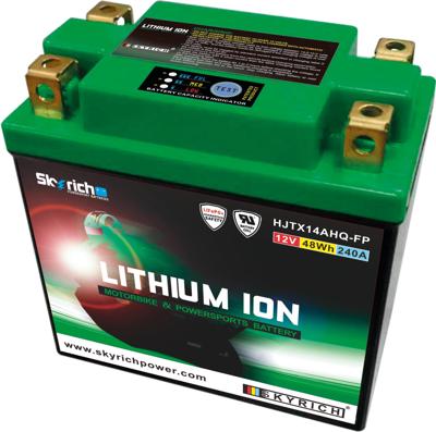 Skyrich lifepo4 batterij "hjtx14ahq-fp". battery hjtx14ahl-fpq-si lithium 4-pole