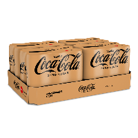 Coca-Cola zero vanilla blik (24x 25cl) - thumbnail
