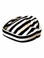 Boef muts zwart/wit volwassen - thumbnail