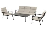 Shinzo lounge set black Hartman - Hartman - thumbnail